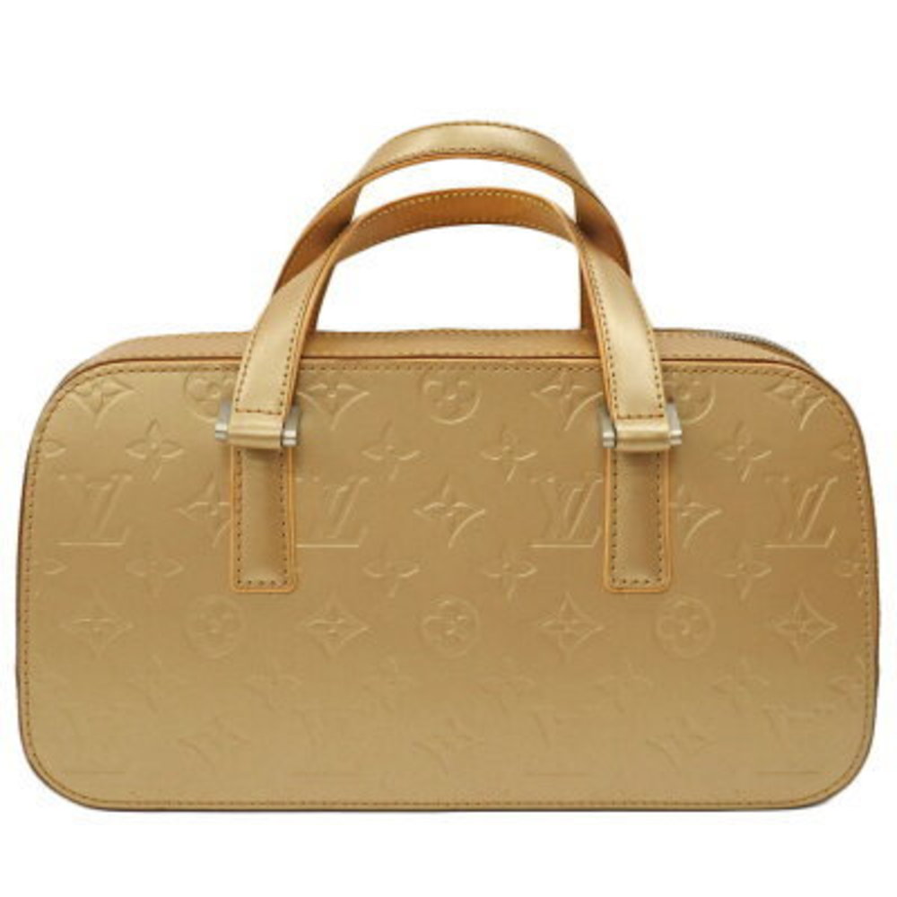 Louis Vuitton Shelton Monogram Matte Ambre Handbag